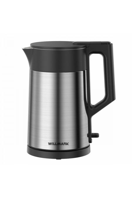 Электрочайник Willmark WEK-2008PS (серебристый/черный) 