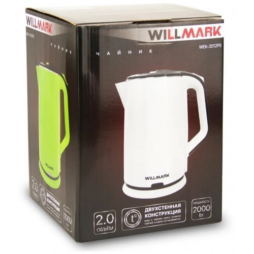 Электрочайник Willmark WEK-2012PS (белый) 5