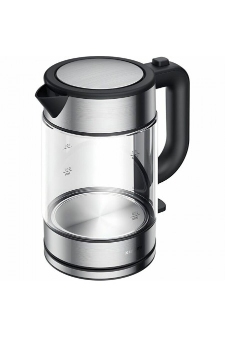 Электрочайник Xiaomi Electric Glass Kettle (MJDSH05FD) (серебристый/черный) 