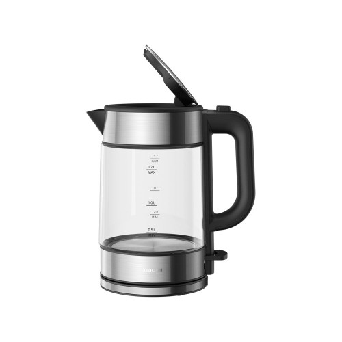 Электрочайник Xiaomi Electric Glass Kettle RU (BHR7490RU) (черный/серебристый) 
