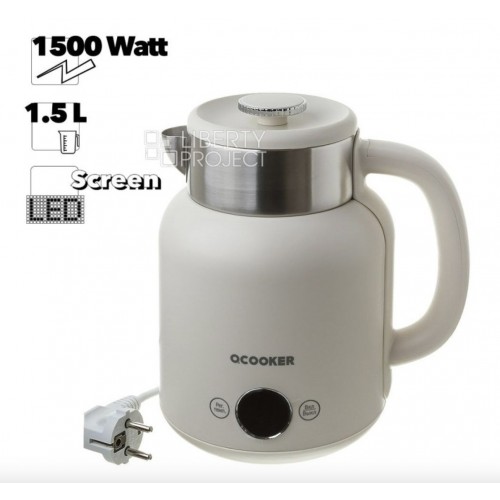 Электрочайник Xiaomi Ocooker Retro Electric Kettle (CR-SH1501 EU) (бежевый) 