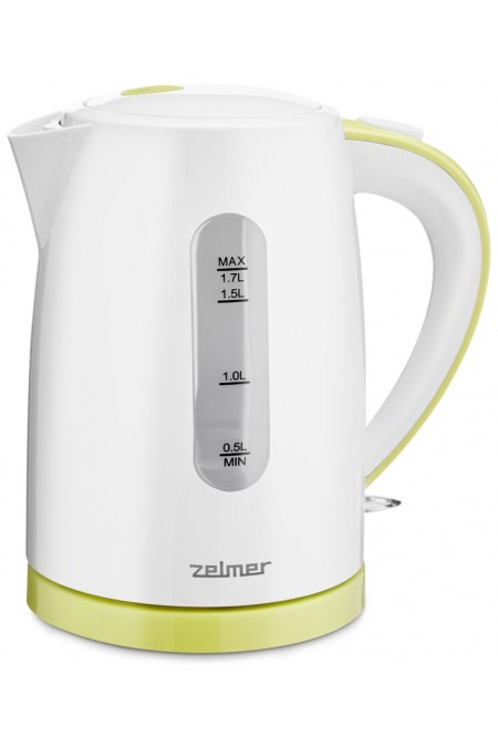 Электрочайник Zelmer ZCK7616L (белый/салатовый) 