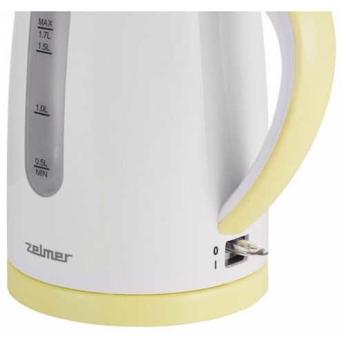 Электрочайник Zelmer ZCK7616L (белый/салатовый) 2