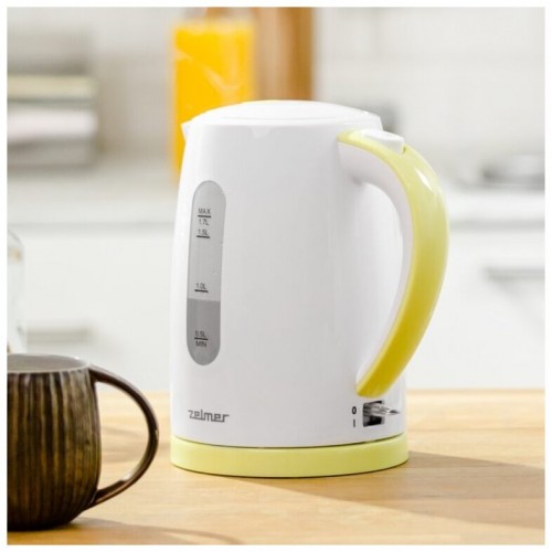 Электрочайник Zelmer ZCK7616L (белый/салатовый) 3