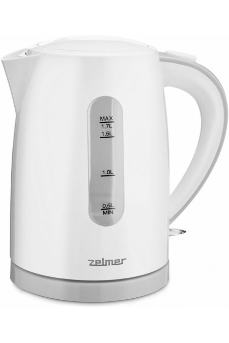 Электрочайник Zelmer ZCK7616S (белый/серый) 