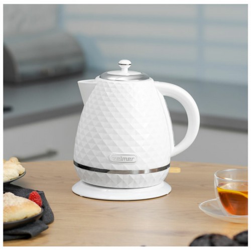 Электрочайник Zelmer ZCK7635W (белый) 2