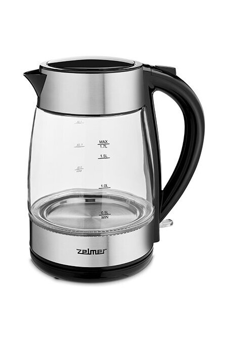 Электрочайник Zelmer ZCK8011 (черный/серебристый) 1