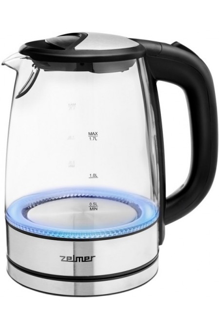 Электрочайник Zelmer ZCK8024 (серебристый/черный) 