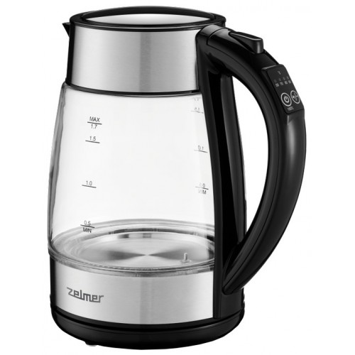 Электрочайник Zelmer ZCK8026 (серебристый/черный) 1