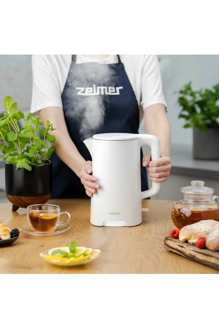 Электрочайник Zelmer ZCK8040 (белый) 4