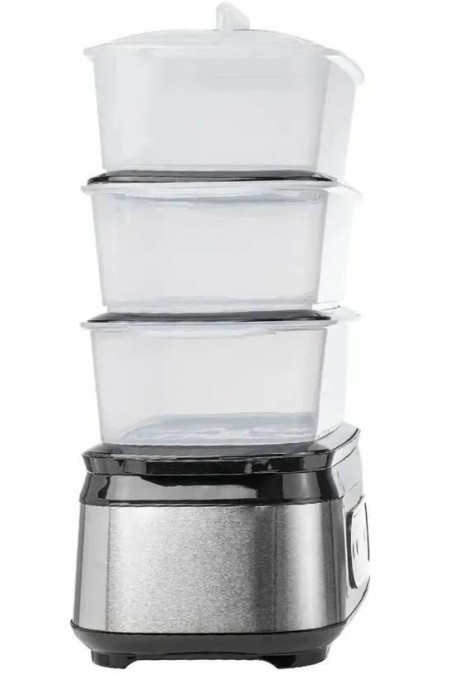 Пароварка CENTEK CT-1459 (серебристый/черный/белый) 4