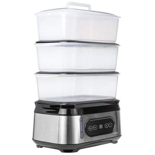 Пароварка CENTEK CT-1459 (серебристый/черный/белый) 4