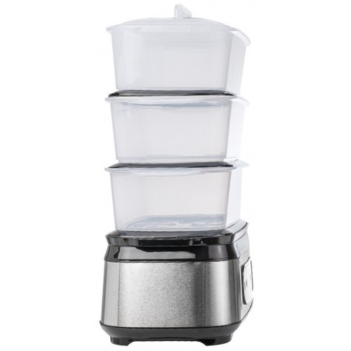 Пароварка CENTEK CT-1459 (серебристый/черный/белый) 5
