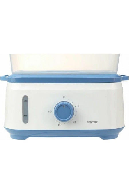 Пароварка CENTEK CT-1462 (белый/голубой) 2