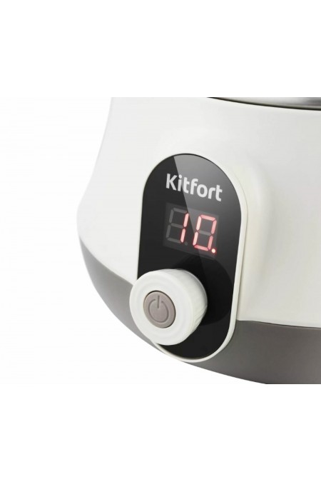 Пароварка Kitfort KT-2035 (белый/серебристый) 3