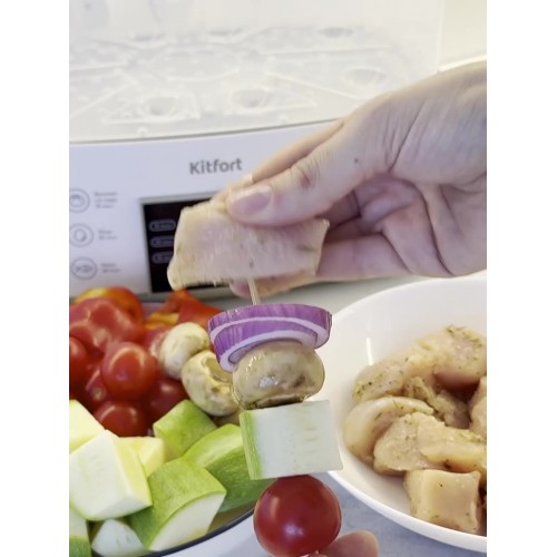 Пароварка Kitfort КТ-6431 (белый) 2