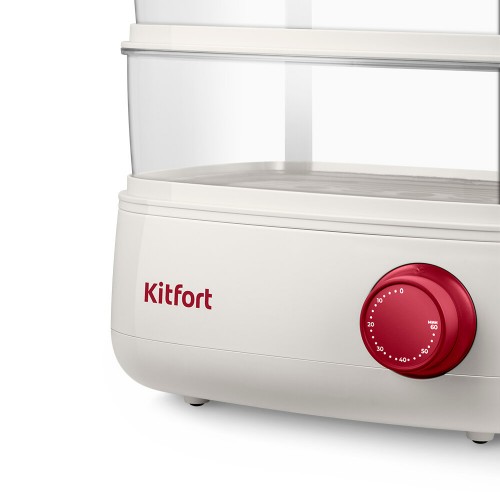 Пароварка Kitfort КТ-6830 (белый) 2