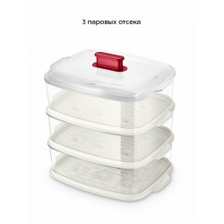 Пароварка Kitfort КТ-6830 (белый)