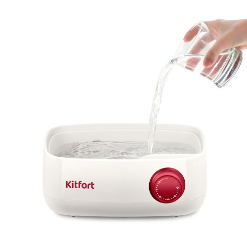 Пароварка Kitfort КТ-6830 (белый) 3