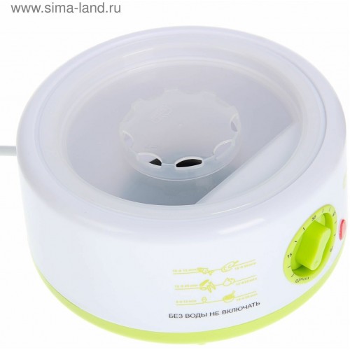 Пароварка Sakura SA-7213 (белый/зеленый) 8