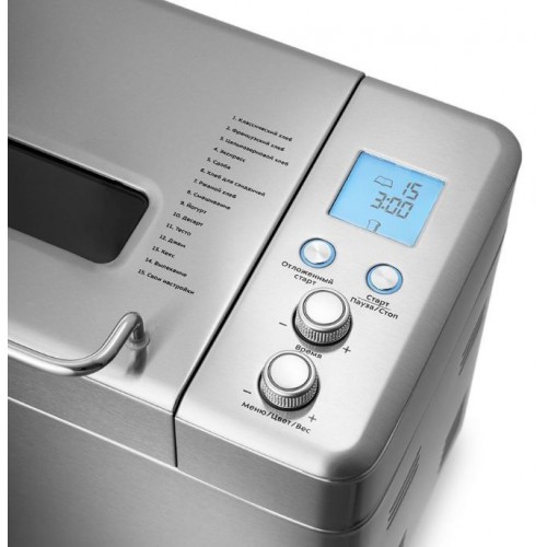 Хлебопечка Kitfort КТ-304 (серебристый) 1