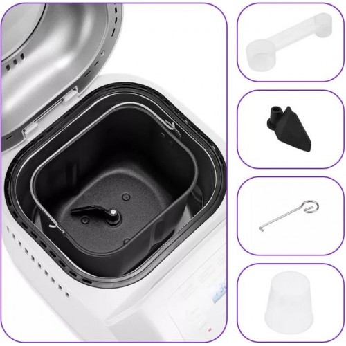 Хлебопечка Kitfort КТ-312 (белый) 