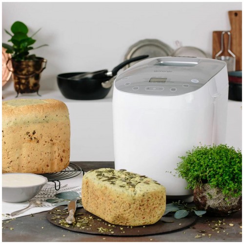 Хлебопечка Gorenje BM1600WG (белый/серебристый) 5