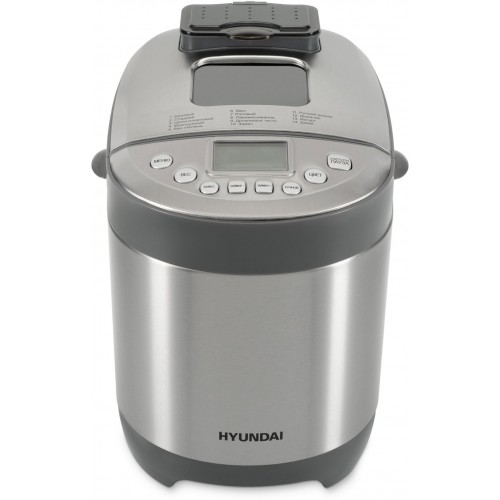 Хлебопечка Hyundai HYBM-4082 (серый/серебристый) 6