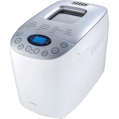 Хлебопечка Hyundai HYBM-4083 (белый/серебристый) 1