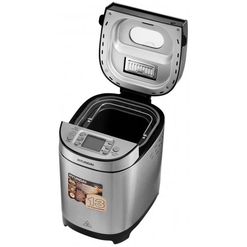 Хлебопечка Hyundai HYBM-M0313G (серебристый/черный) 1