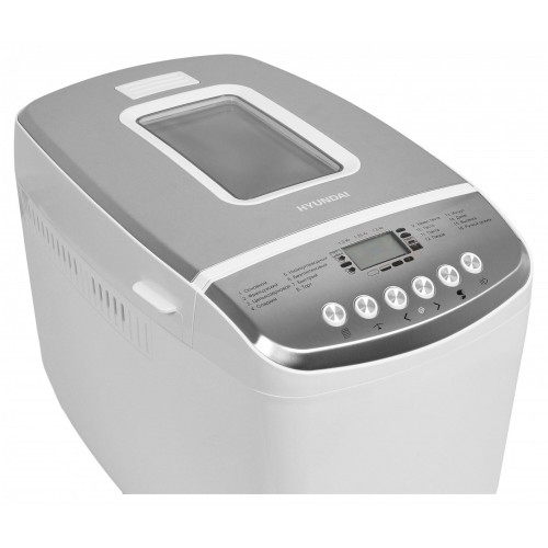 Хлебопечка Hyundai HYBM-M0815 (белый/серебристый) 1