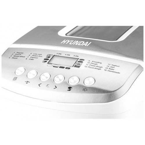 Хлебопечка Hyundai HYBM-M0815 (белый/серебристый) 2