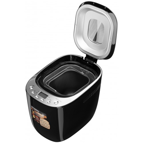 Хлебопечка Hyundai HYBM-P0212 (черный/серебристый) 2