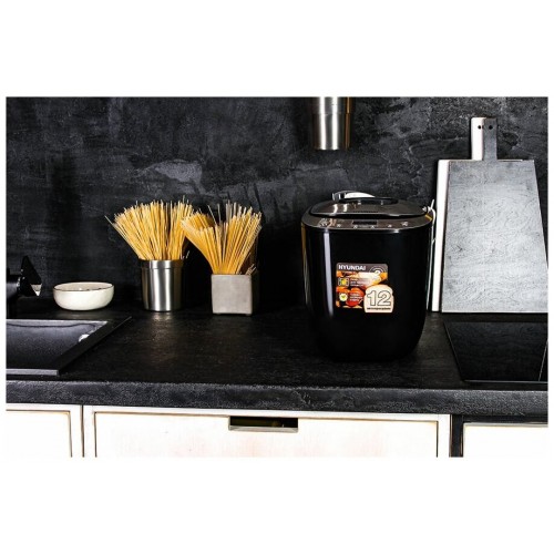 Хлебопечка Hyundai HYBM-P0212 (черный/серебристый) 7