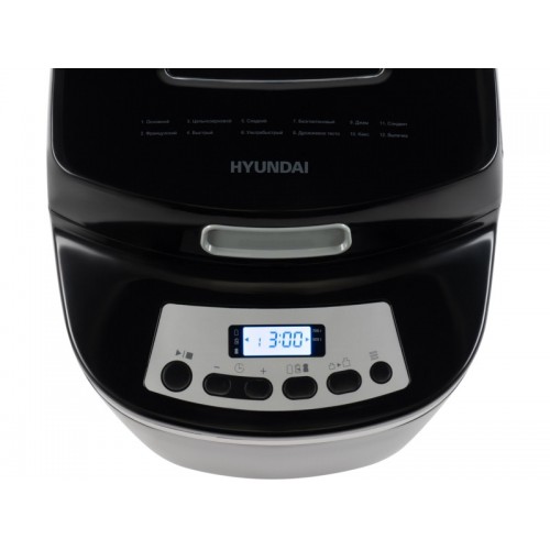 Хлебопечка Hyundai HYBM-P0613 (черный/серебристый) 7