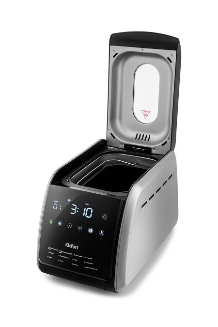 Хлебопечка Kitfort KT-305 (серебристый/черный) 