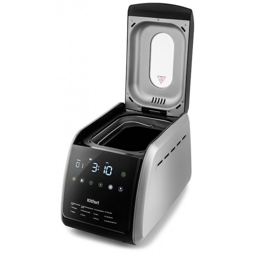 Хлебопечка Kitfort KT-305 (серебристый/черный) 5
