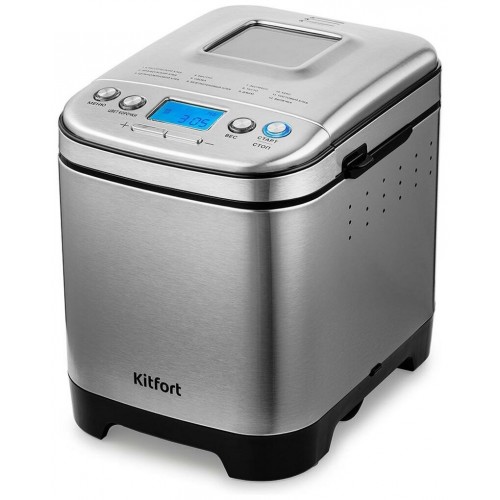 Хлебопечка Kitfort KT-306 (серебристый) 