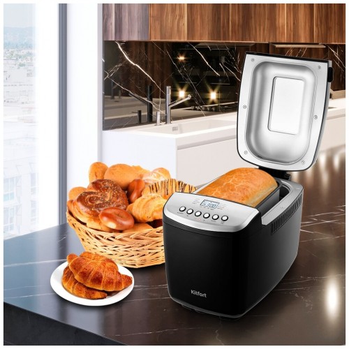 Хлебопечка Kitfort КТ-309 (черный/серебристый) 8