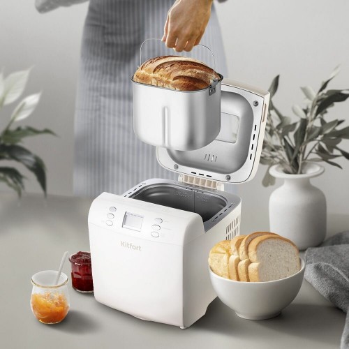Хлебопечка Kitfort КТ-311 (белый) 4