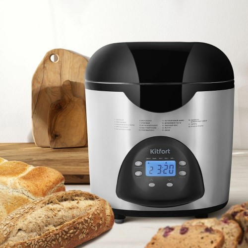 Хлебопечка Kitfort KT-315 (черный/серебристый) 8