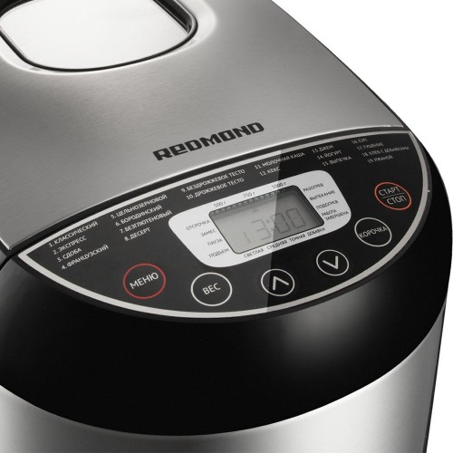 Хлебопечка REDMOND RBM-M1911 (черный/серебристый) 2