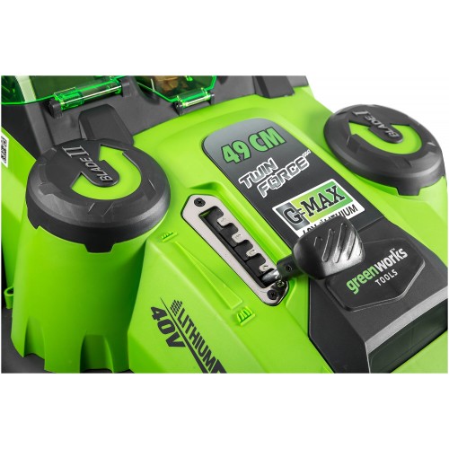 Газонокосилка GREENWORKS G40LM49DB (2500207) без АКБ и ЗУ 4