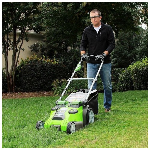 Газонокосилка GREENWORKS G40LM49DB (2500207) без АКБ и ЗУ 8