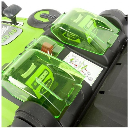 Газонокосилка GREENWORKS G40LM49DB (2500207) без АКБ и ЗУ 9
