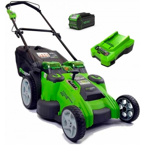 Газонокосилка Greenworks GD40LM46SPK4 (2506807UB) 9