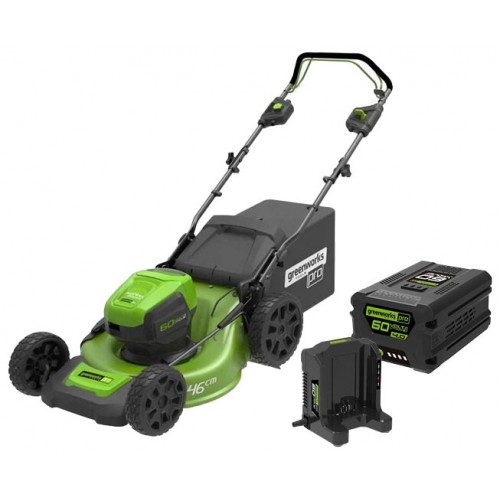 Газонокосилка Greenworks GD60LM46HPK4 (2502807UB) 2