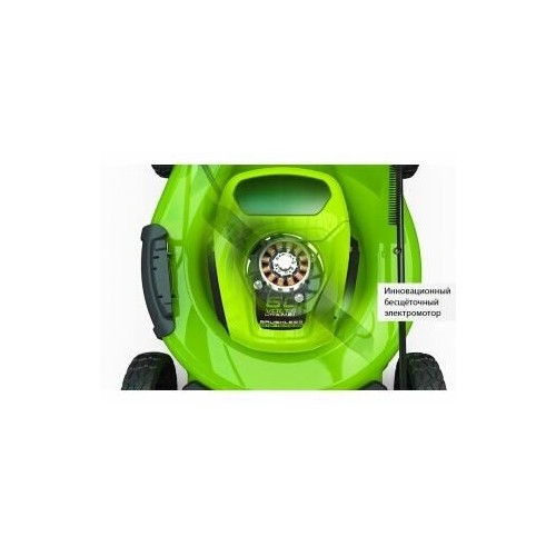 Газонокосилка Greenworks GD60LM46HPK4 (2502807UB) 4