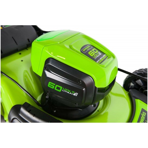 Газонокосилка Greenworks GD60LM46HPK4 (2502807UB) 7