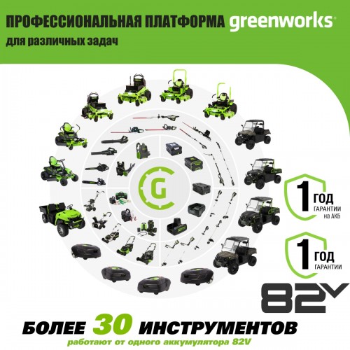 Триммер GREENWORKS 2110607UB (2110607UB) 3
